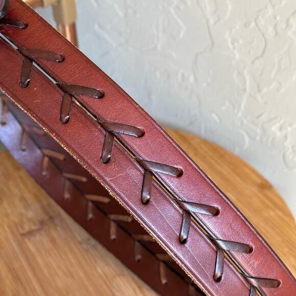 Ralph Lauren Brown Leather Belt - Picture 3 of 7